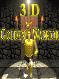 3D गोल्डन योद्धा