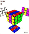 Кубик Рубика 3D (240x320)