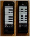 Toque de piano (touchscreen) LG Viewty