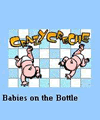 Verrückte Krippe Babys auf der Flasche (176x208)