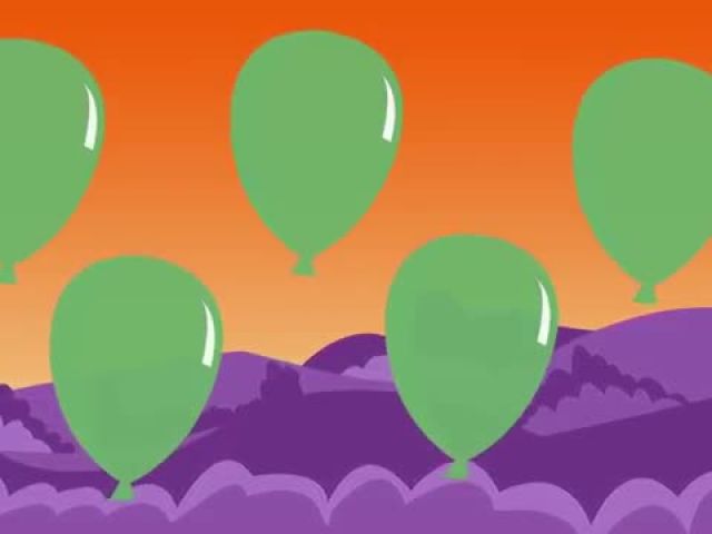Pretty Balloons- (balloon song for learning colors)