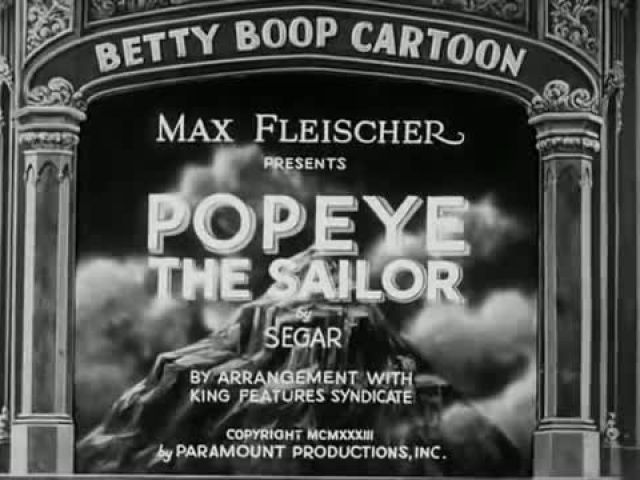 [FULL] Popeye The Sailor Man - Ep 01 Popeye A Movie Star