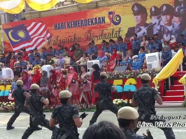 VAT 69 commando Malaysia Merdeka Day performances