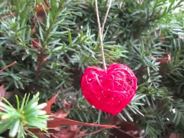 Valentine's Day String Heart Craft Tutorial