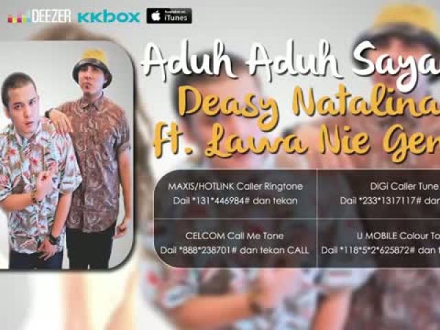 Deasy Natalina feat Lawa Nie Geng Aduh Aduh Sayang Official Lyric Video YouTube