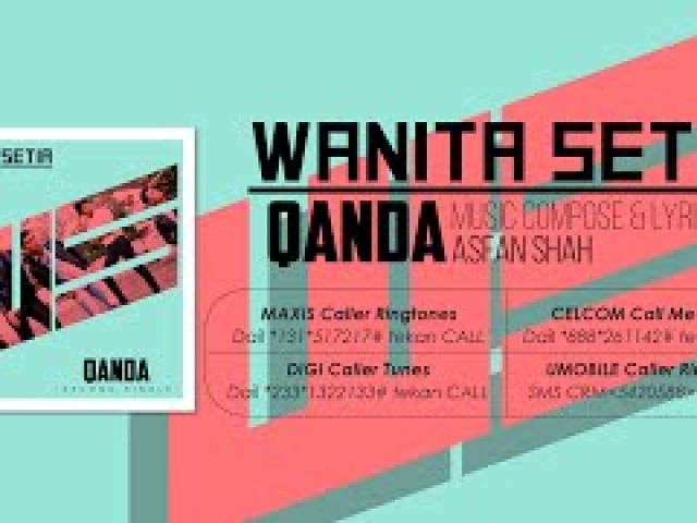 Qanda - Wanita Setia [Official Lyrics Video] OST of the Movie 'Kampung Drift'
