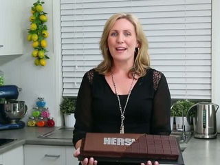 GIANT HERSHEY BAR CAKE - Make a Huge Chocolate Bar Cake