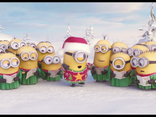 Minions Holiday Greeting 2015