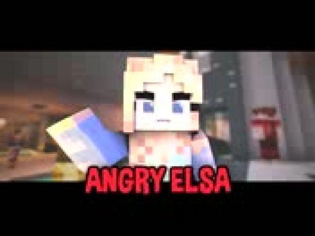 Angry Elsa Minecraft Daycare
