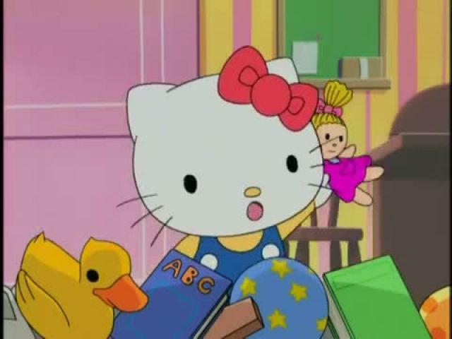 Cleaning Up My Mess- Hello Kitty