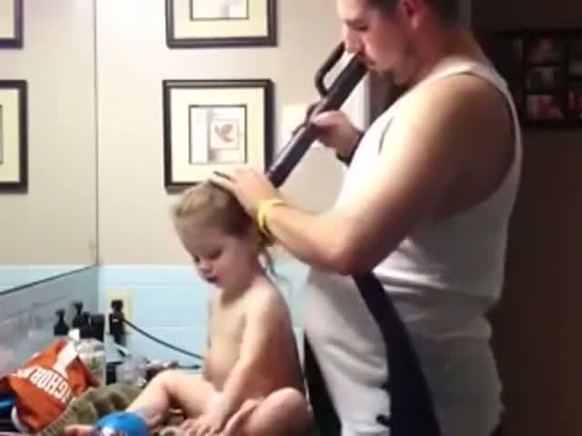 How A Father Does Hair