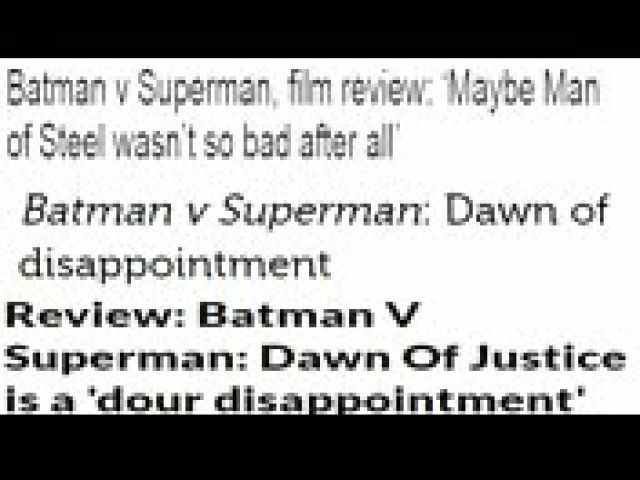Batman V Superman - Sad Affleck
