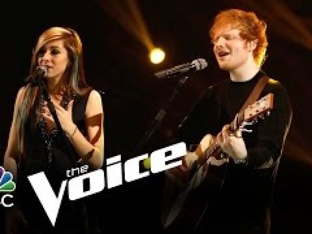 Ed Sheeran and Christina Grimmie - All of the Stars (The Voice Highlight)
