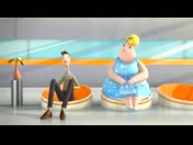 CGI 3D Animated Short Film : Slimtime