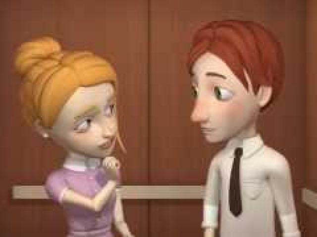 3D Animation Short Film: Elevator Romance