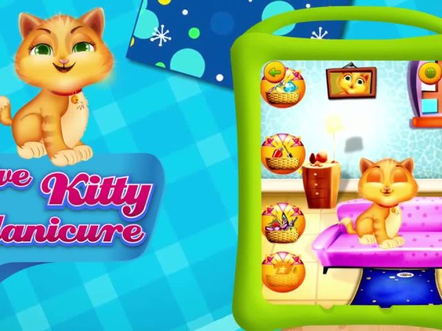 Kitty Fancy Nail Salon Shop - iOS Android Gameplay Trailer By Gameiva