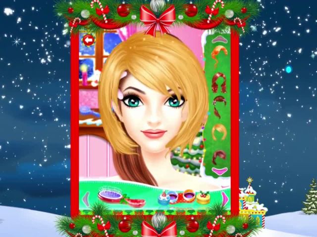 Christmas Girls Makeup And Spa - iOS Android Gameplay Trailer By Gameiva