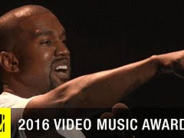 Kanye West's Moment 2016 Video Music Awards