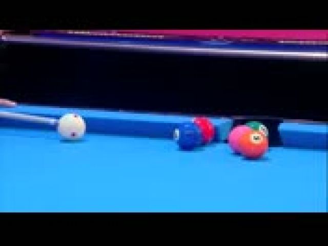 Pool trick shot world record