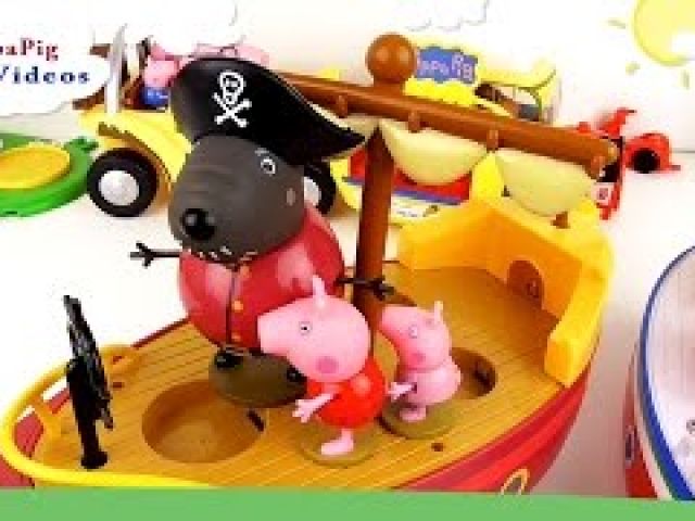 Peppa Pig Pirate Party at Boats