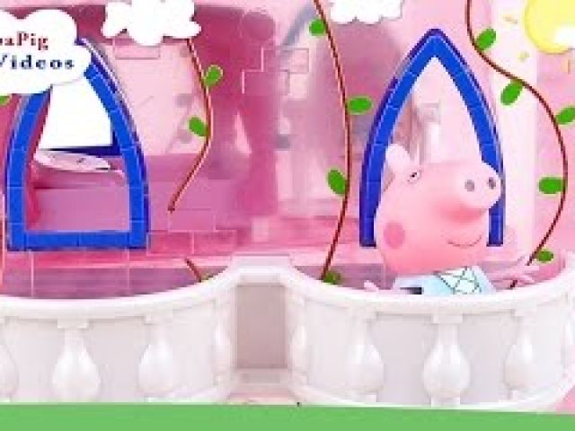 Peppa Pig and Candy Cat at Enchanting Tower