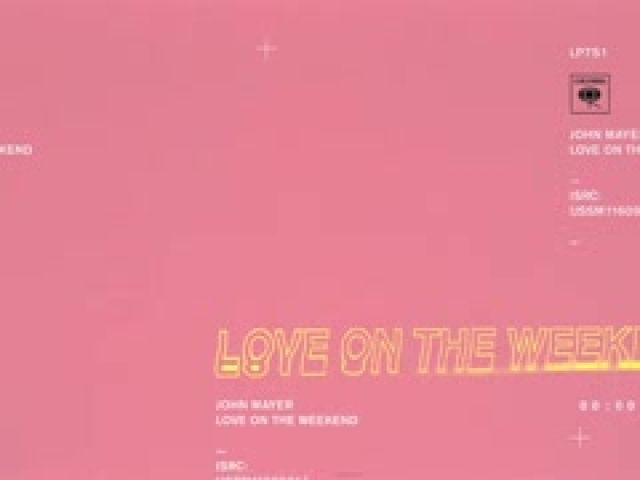 Love on the Weekend Audio-only Video