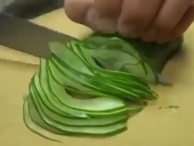 Amazing knife skills