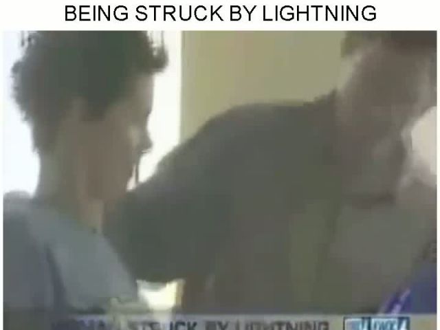 What happens to your body when you get struck by lightning