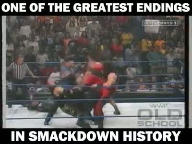 Best Smackdown ending ever!
