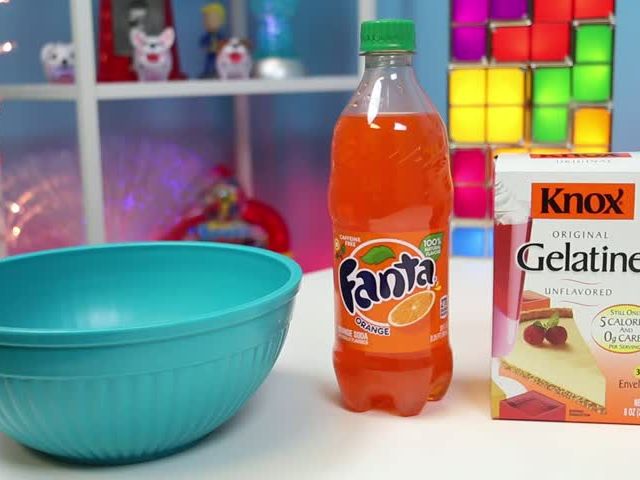 How to Make GIANT Fanta Jelly Gummy Soda