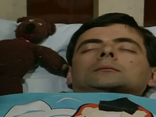 Mr Bean - Getting up late for the dentist