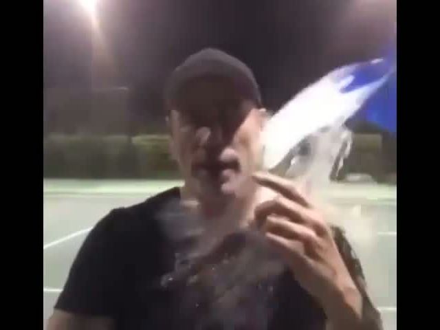 John Travolta ALS Ice Bucket Challenge