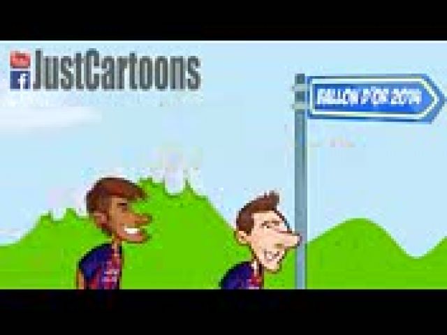 Messi and Neymar on the way to Ballon d´Or 2014 - episode 1