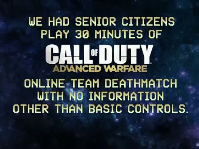 CALL OF DUTY- Advanced Warfare (Elders React- Gaming)
