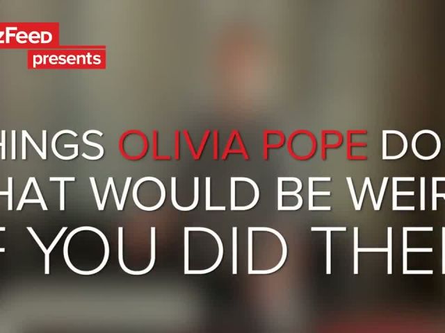 Things Olivia Pope Does That'd Be Weird If You Did Them
