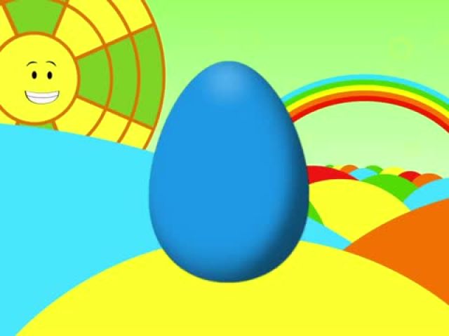 Animated Surprise Easter Eggs for Learning Colors Part II