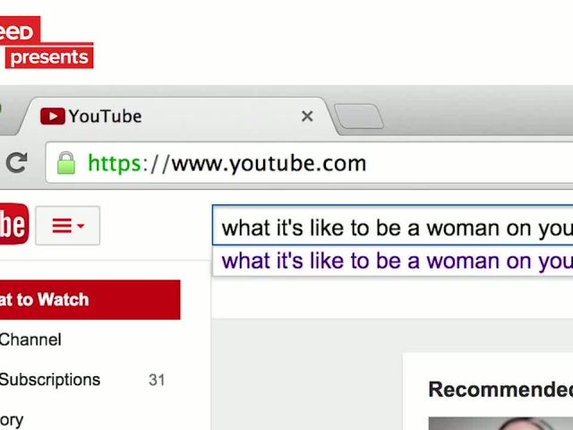 What It's Like To Be A Woman On YouTube