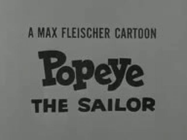Popeye The Sailor Man Cartoon 137