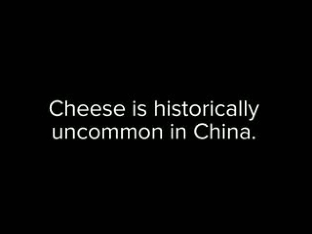 Chinese People Eat Cheese For The First Time