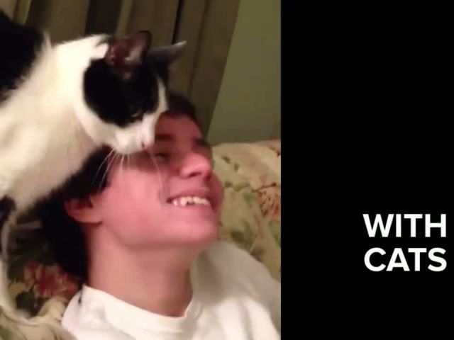 16 Dudes Who Love Cats