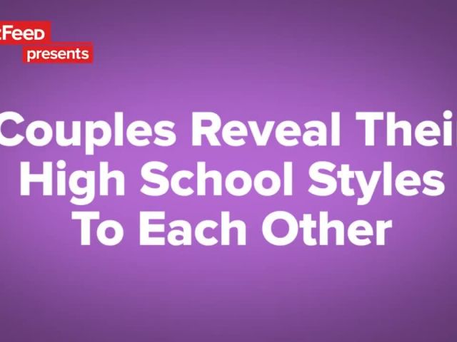 Couples See Each Other's High School Clothes For The First Time