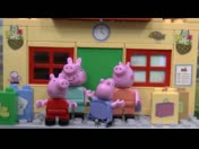 Peppa Pig - New House with Minions and Thomas