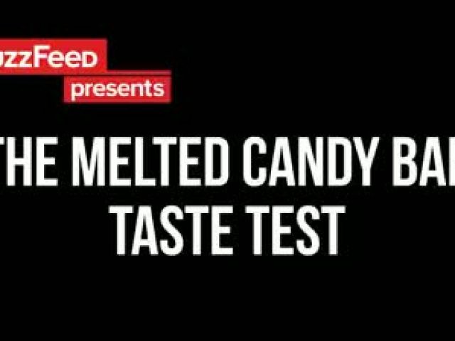 The Melted Candy Bar Taste Test
