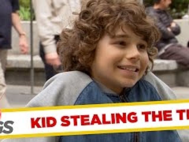 Kid Thief Gets Caught Stealing Money