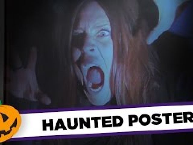 Haunted Poster Causes Drama
