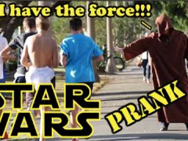 Star Wars Force Awakens Prank