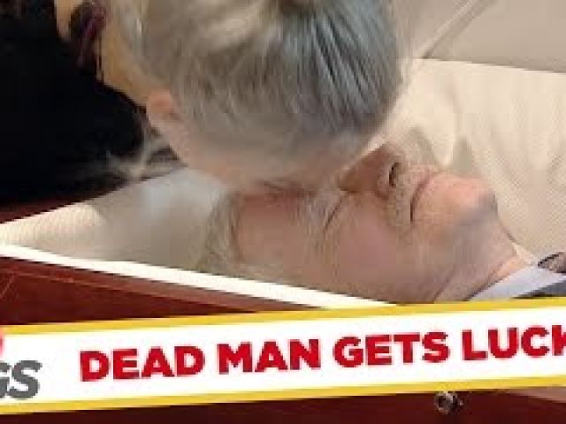 Wife Kisses DEAD Husband