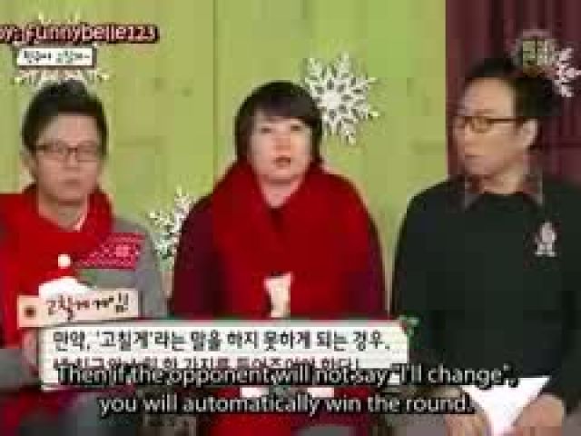 Super Junior's Heechul -talk game- with Hongki
