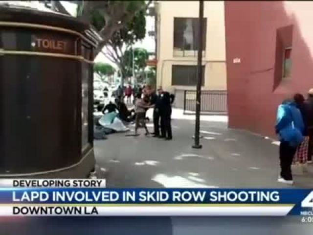 Los Angeles Police Shoot and Kills a Black Homeless Man