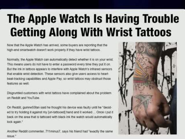 Introducing The Apple Watch Hand - CONAN on TBS